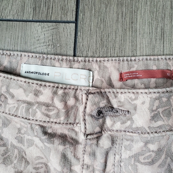 ANTHROPOLOGIE | Pilcro High Rise Denim Legging Pants in Size 32 - Picture 4 of 12